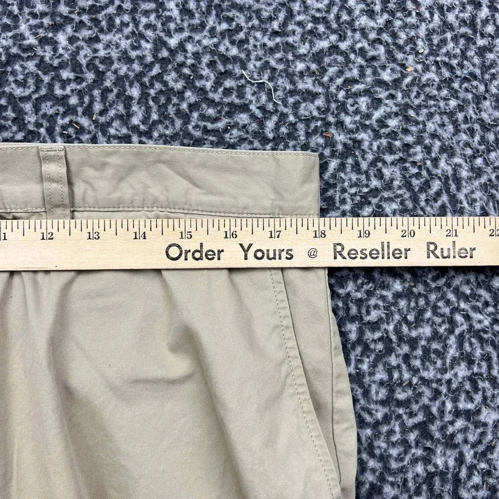 Vintage Polo Ralph Lauren Chino Shorts Men 36 Tan 100% Cotton Classic Fit